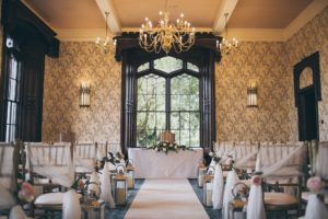 The Wedding Ceremony at Rowton Castle